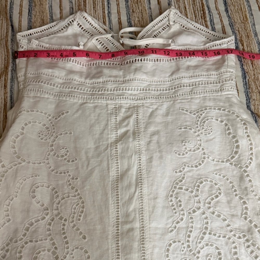 Magaschoni elegant White Lace Dress IDENTICAL TO ALC - Picture 14 of 15